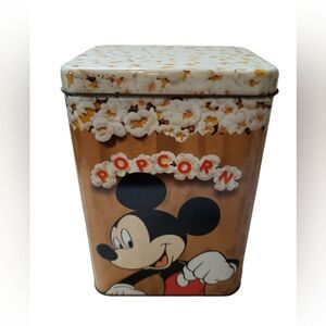 Mickey  Mouse Popcorn Tin